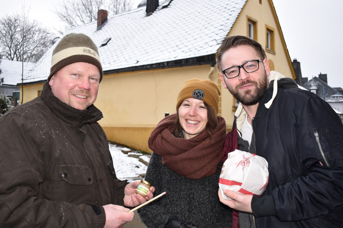 Infostand in Döbra und Schwarzenbach a.W.