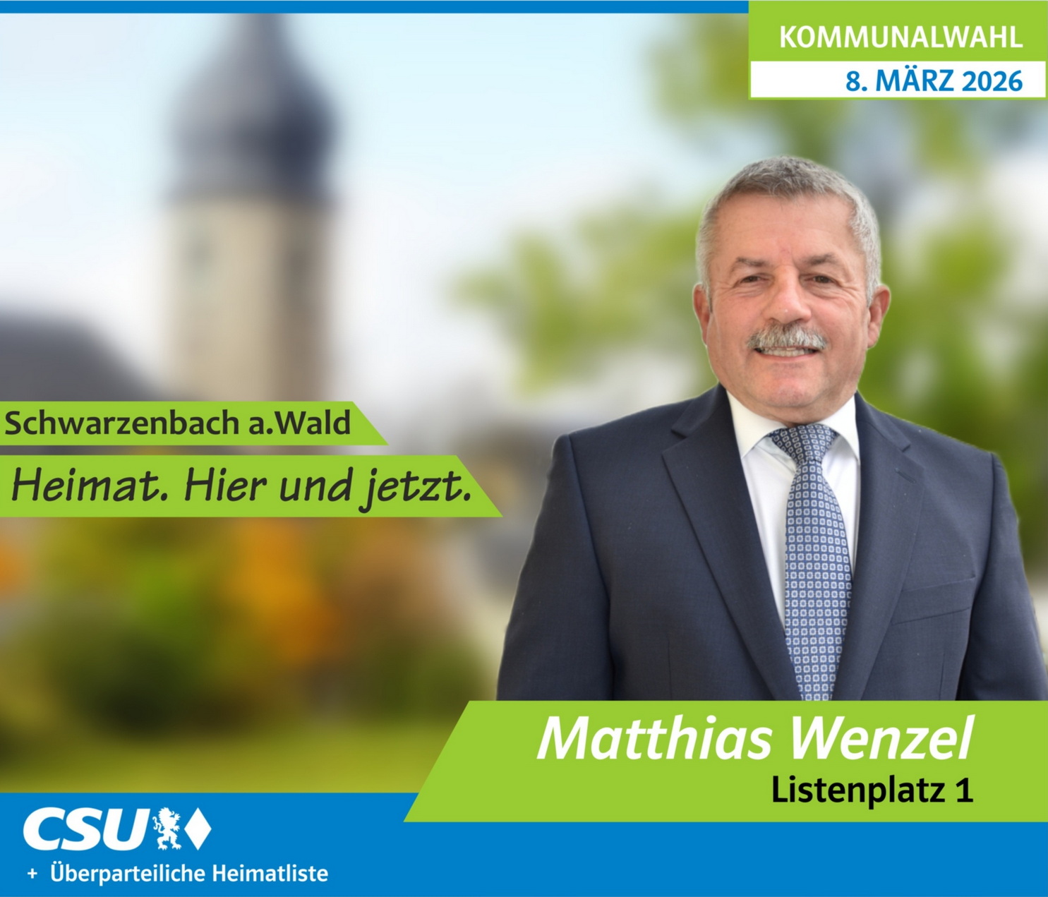In Schwarzenbach a.Wald mit Matthias Wenzel!